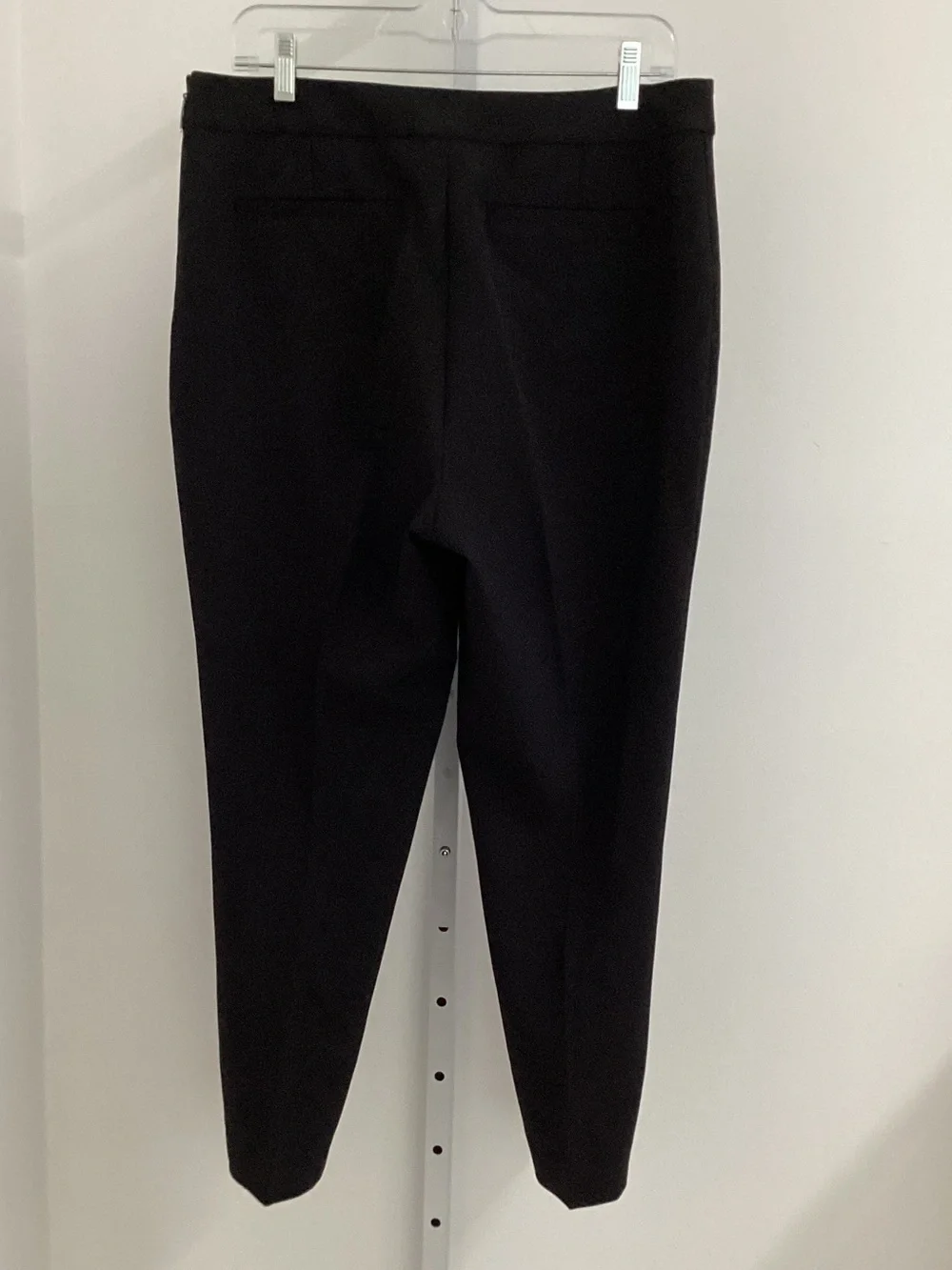 kate spade Black Slim Dress Pants with Ankle Buttons